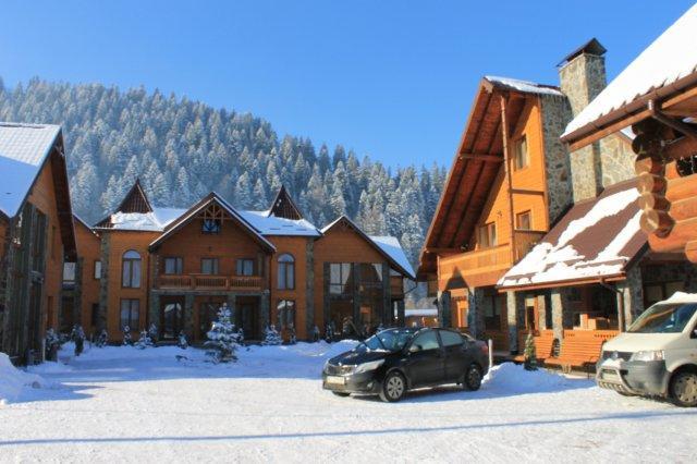 Sribni Rosy Hotel Mykulychyn Buitenkant foto